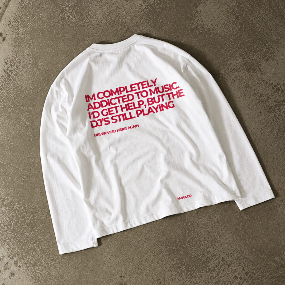 Longsleeve White NVHA.CO